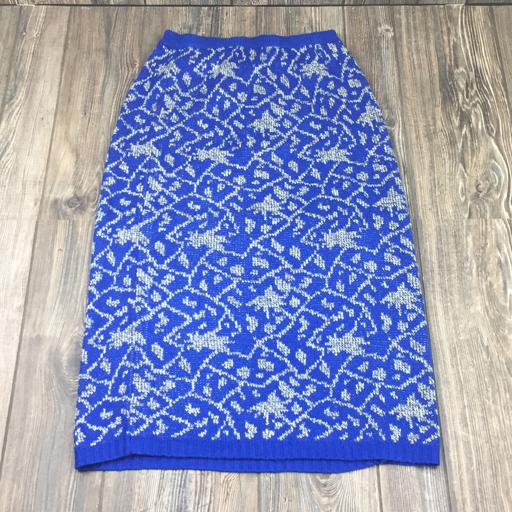 Genesis Vintage Sweater Knit Skirt Women’s Sz. L